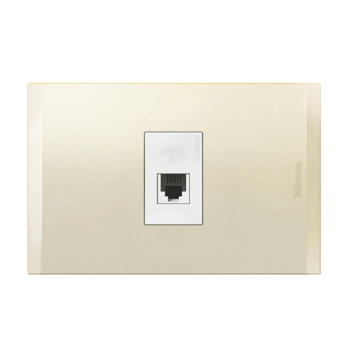 BTICINO - Toma Rj11 Bticino Blanco Perla Nobile