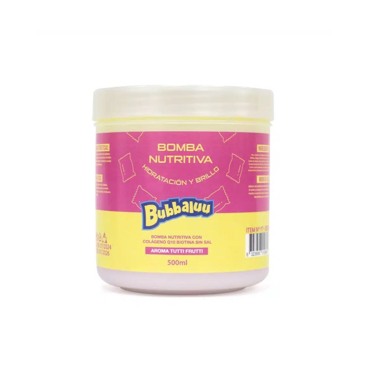 GENERICO - Bomba Nutritiva Sin Sal Bubbaluuu Tutti Frutti