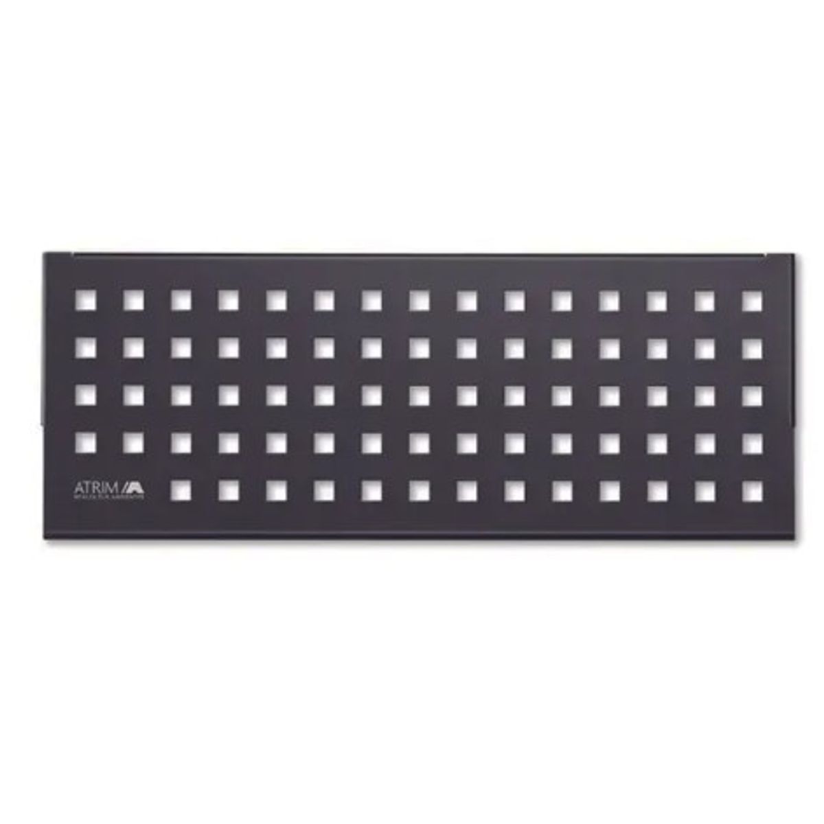 ATRIM CHILE - Repisa Rectangular Cuadrado Negro Mate