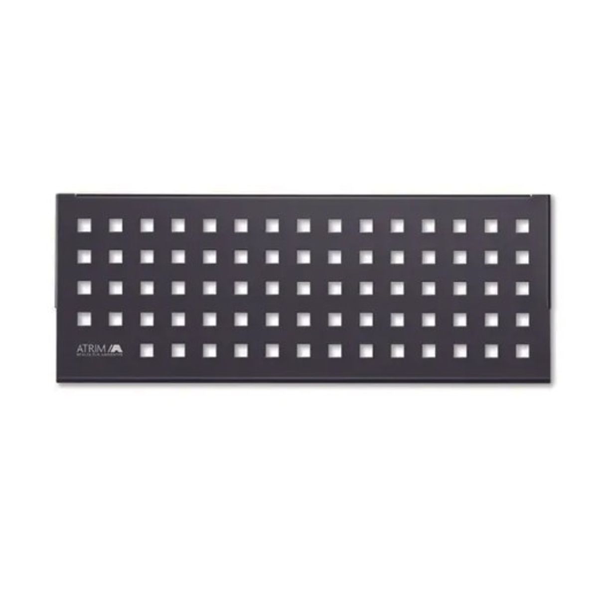 ATRIM CHILE - Repisa Rectangular Cuadrado Negro Mate