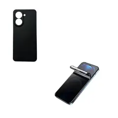 JOIGO - Carcasa Funda Mica Antiespia Para Xiaomi Redmi A5 Goma Negro