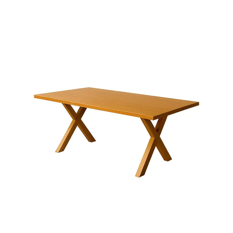 HABITA2 CHILE - Mesa Rectangular Rustic Cross 160x90 cm