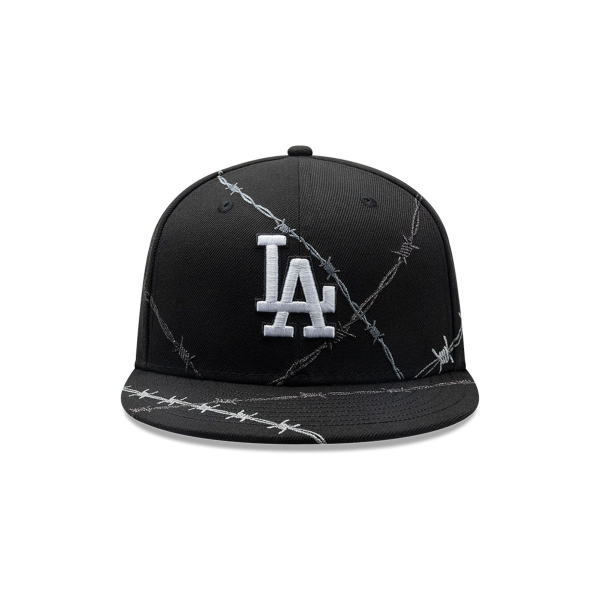 NEW ERA - Gorra New Era 59Fifty Los Angeles Dodgers Wire Negro