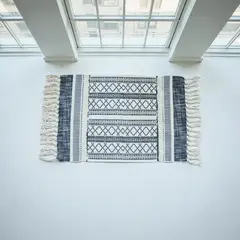 GENERICO - Bajada de cama Bordada Kilim de estilo etnico 60x90cm md70