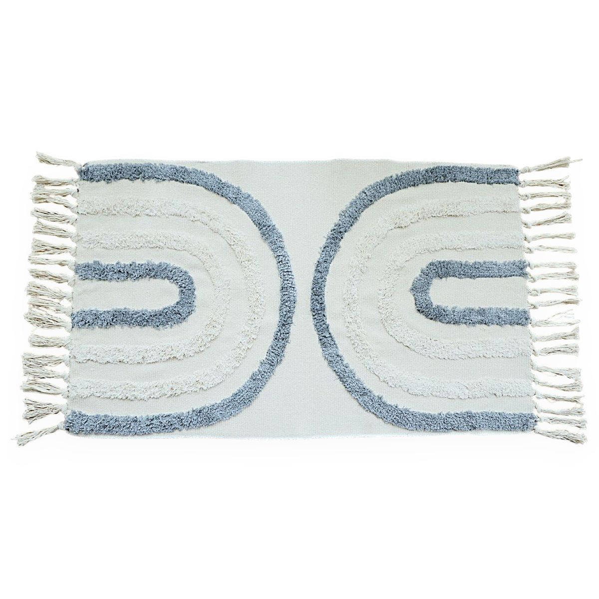 GENERICO - Bajada de cama Bordada Kilim de estilo etnico 60x90cm md71