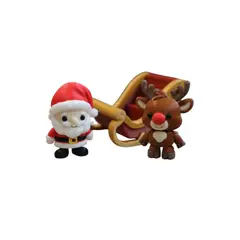 GENERICO - Pack Navidad - Papa Noel Reno Y Trineo