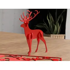 GENERICO - Christmas Deer Kit Card - Navidad