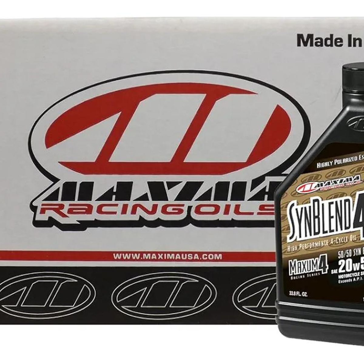 GENERICO - Aceite Moto Y Cuatriciclos 20w 50 Semi Sintético Máxima 1l