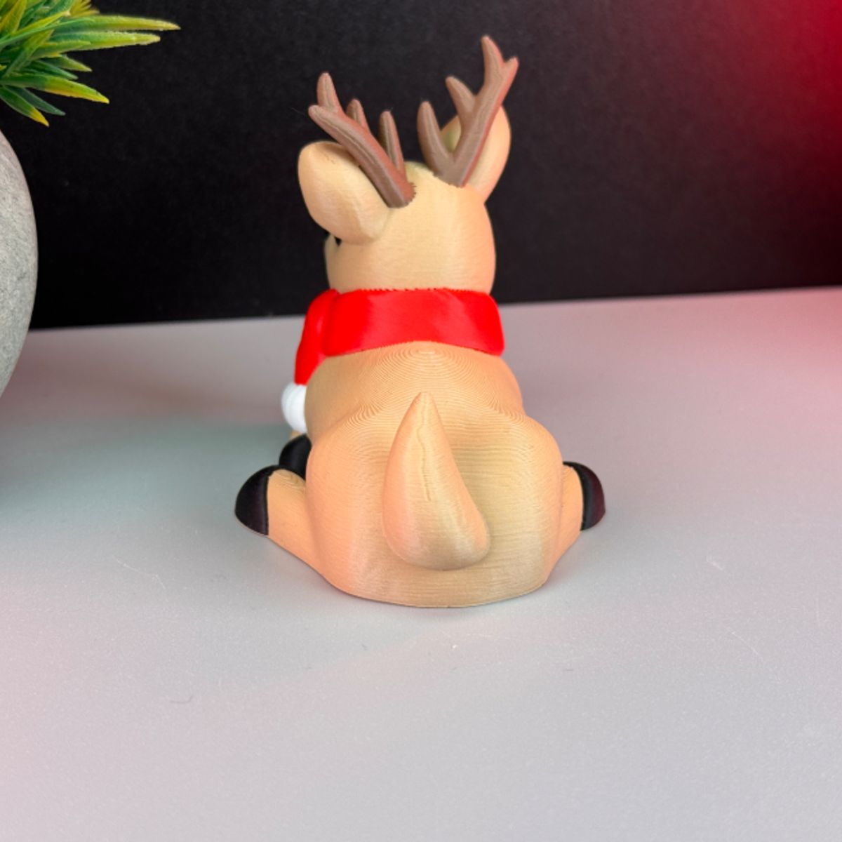 GENERICO - Figura Decoración- Reno Navideño