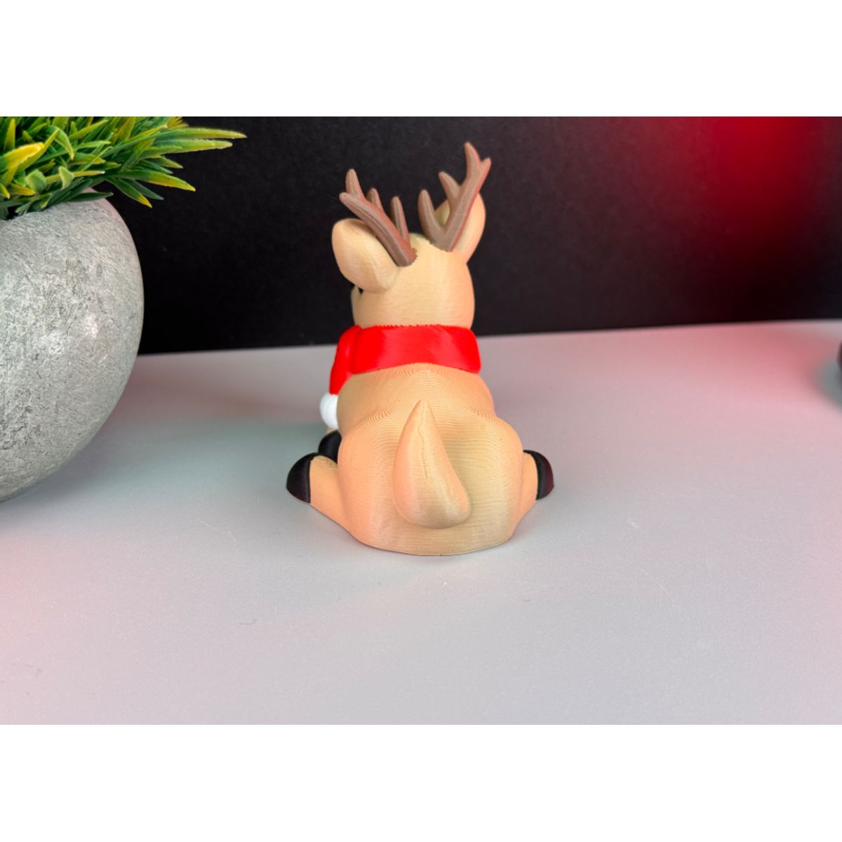 GENERICO - Figura Decoración- Reno Navideño