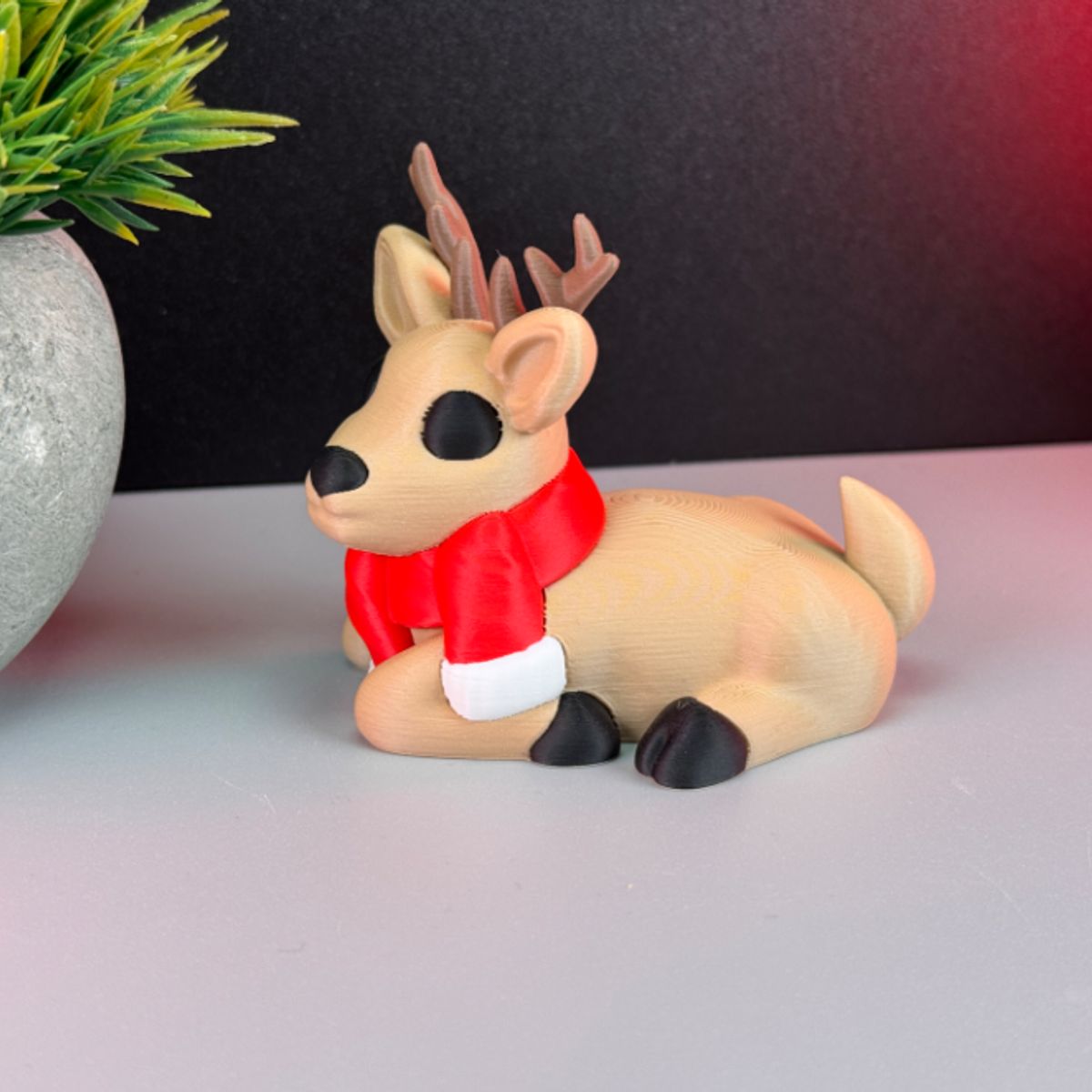 GENERICO - Figura Decoración- Reno Navideño