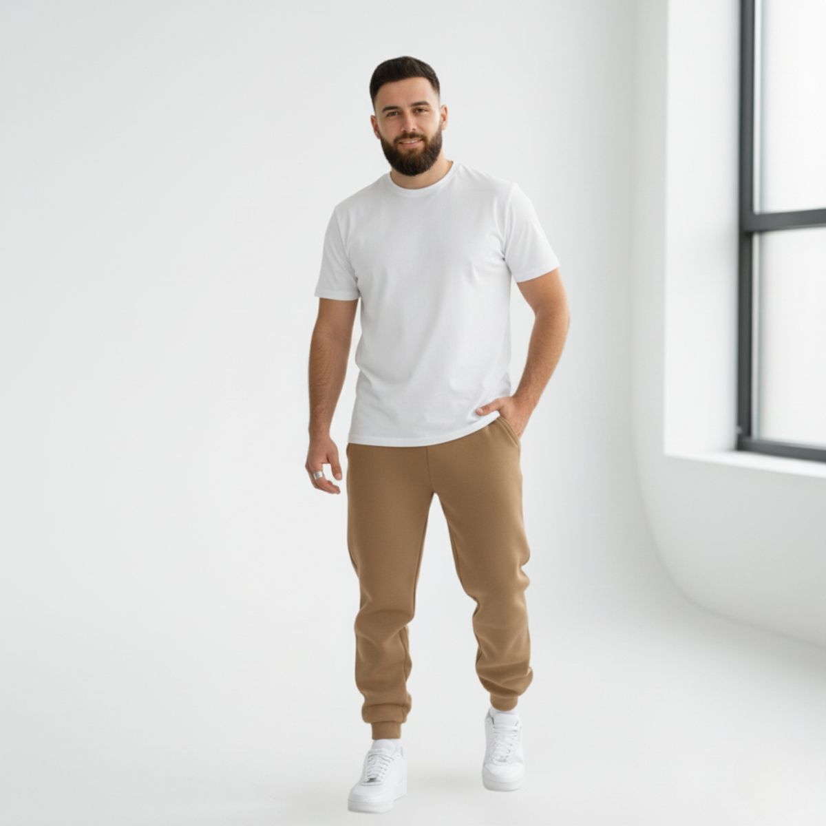 DESIGNERS - Buzo Algodón Hombre Jogger Cómodo Confort Uso Diario Premium