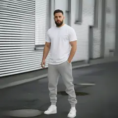 DESIGNERS - Buzo Algodón Hombre Jogger Cómodo Confort Uso Diario Premium
