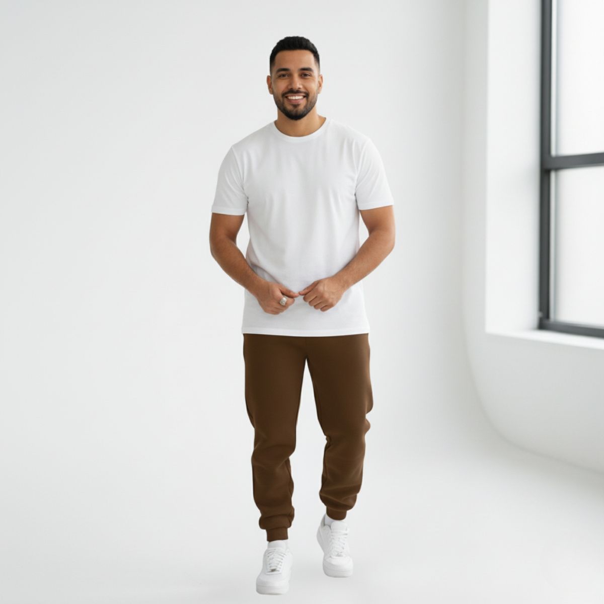 DESIGNERS - Buzo Algodón Hombre Jogger Cómodo Confort Uso Diario Premium