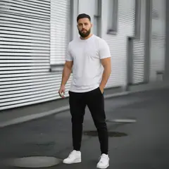 DESIGNERS - Buzo Algodón Hombre Jogger Cómodo Confort Uso Diario Premium