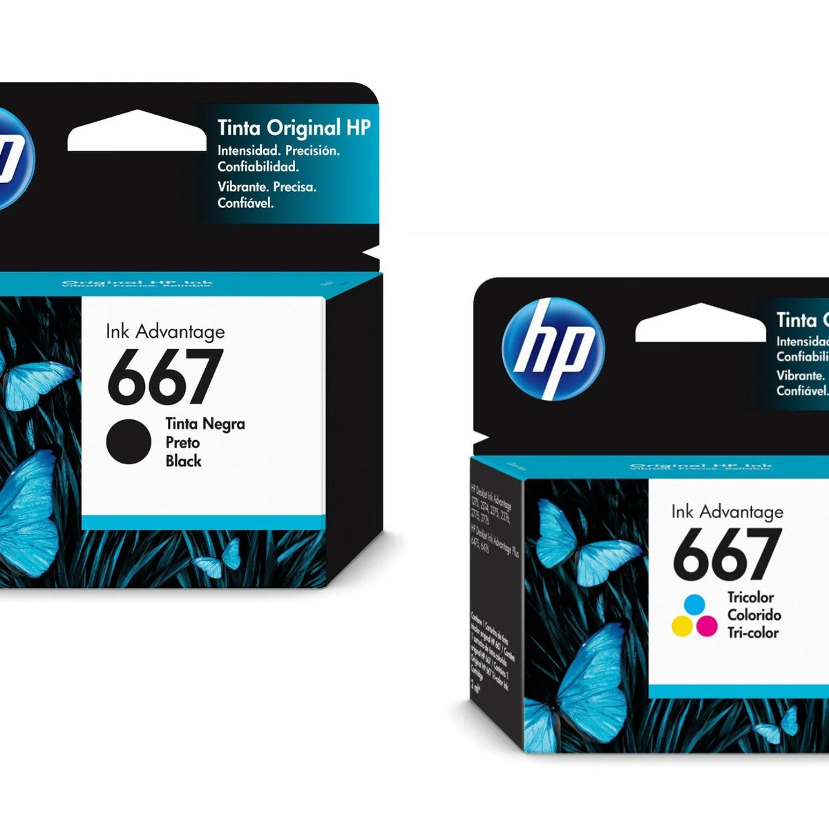 HP - Cartuchos de Tinta hp 667 Negro Mas Tricolor