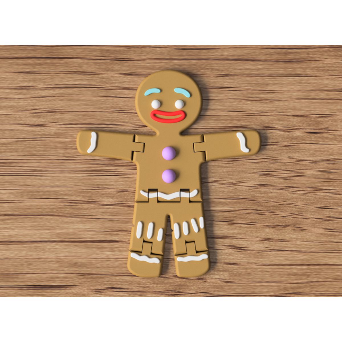 GENERICO - Figura Decorativa- Hombre de Jengibre