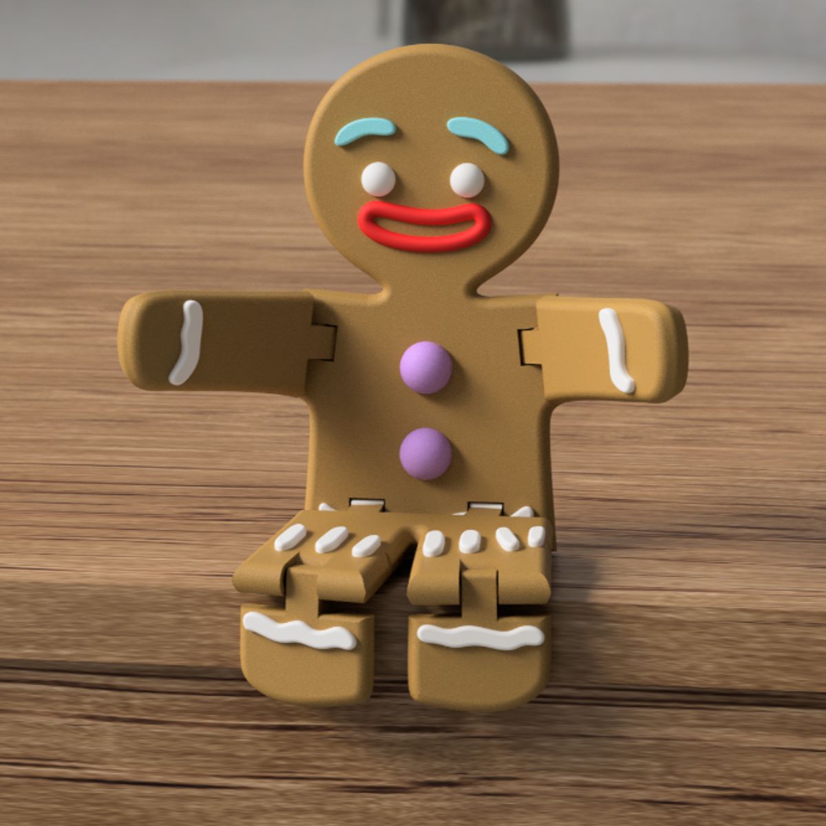 GENERICO - Figura Decorativa- Hombre de Jengibre