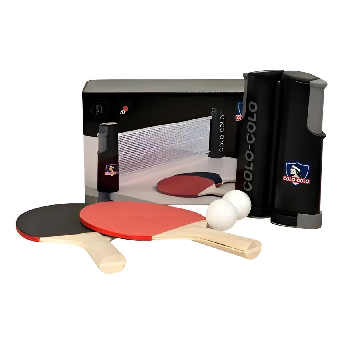 COLO COLO - MALLA PING PONG AJUSTABLE + 2 PALETAS  COLO COLO
