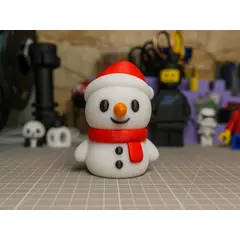 GENERICO - El Muñeco de Nieve Chibi - Decoración Navideña