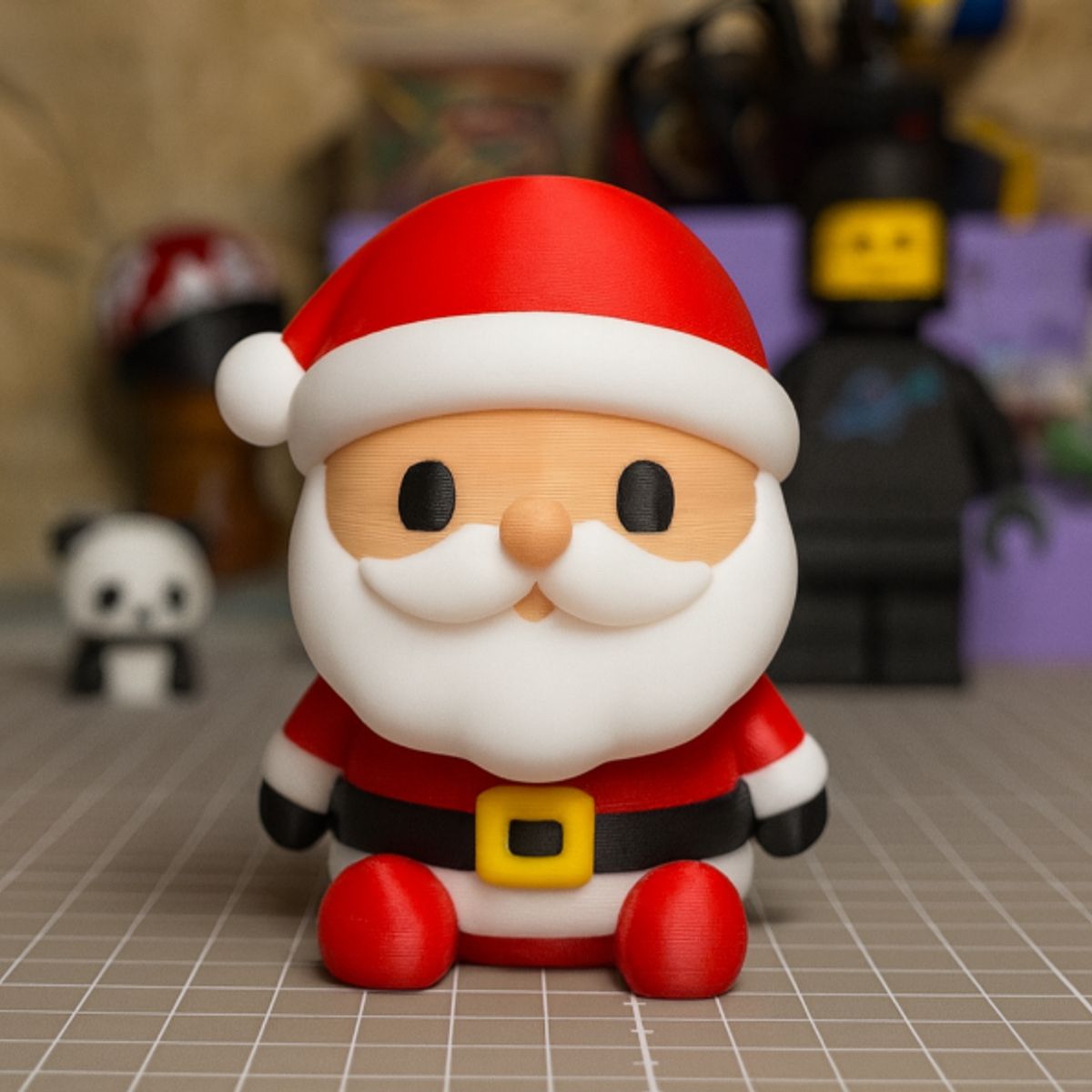 GENERICO - El Santa Claus Chibi - Decoración Navideña