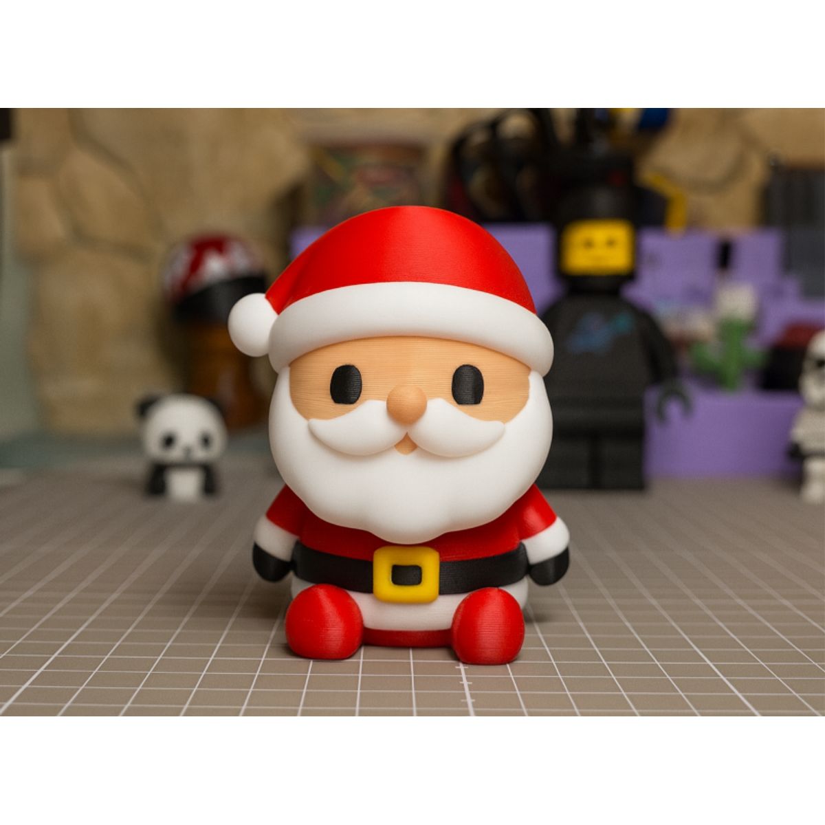 GENERICO - El Santa Claus Chibi - Decoración Navideña