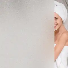 KUANGYE - 60x300CM Pelicula Privacidad Ventana Vinilo Film Vidrio Sin Pegamento