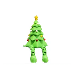 GENERICO - Figura Decoración - Árbol Navideño con Pies Articulado