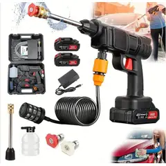 GENERICO - Hidrolavadora Inalambrica Portatil Con 2 Baterias DE 48V