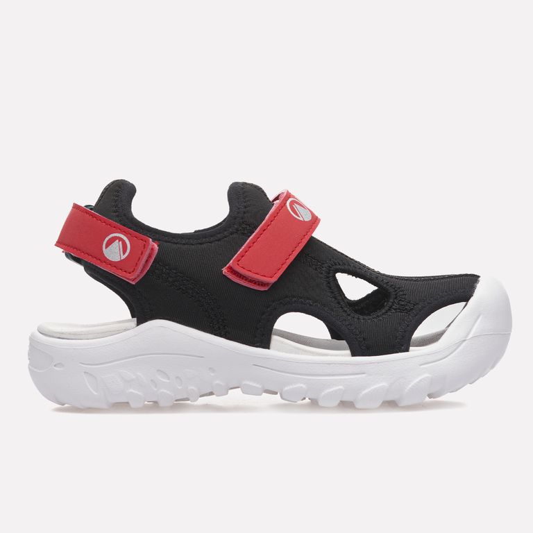 Sandalia Nino Go Out Again Kids Negro / Rojo Negro 28