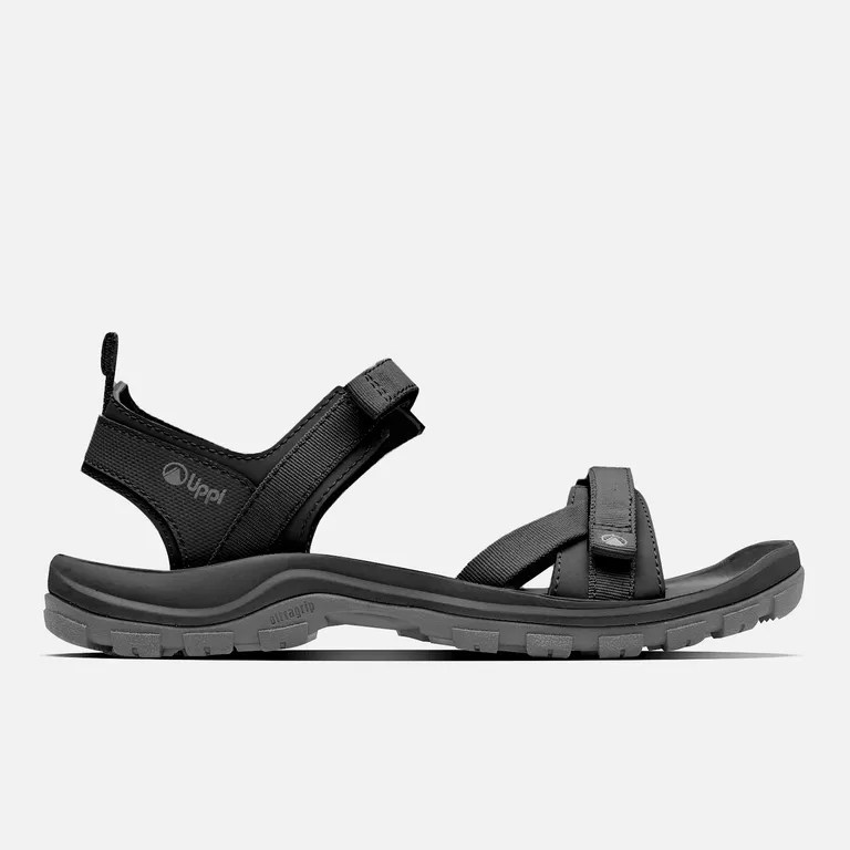 Sandalia Mujer Go Out Negro Negro 36