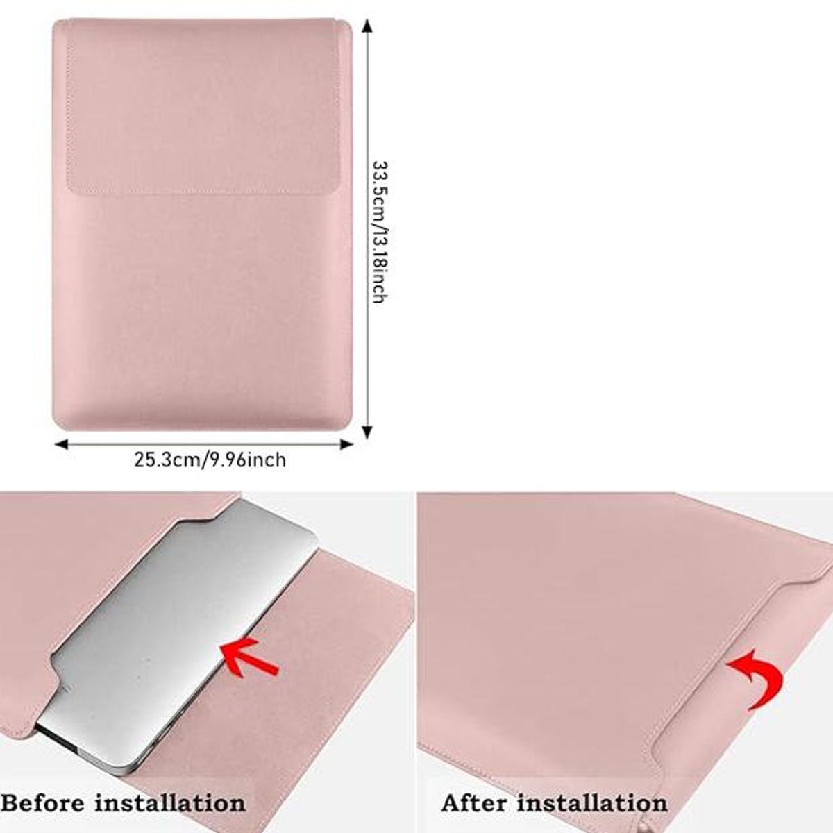 KINDA NICE - Funda De Soporte Para Notebook De 13 A 14 Pulgadas