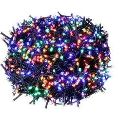 GENERICO - Guirnalda Multicolor 500 Led Para Arbol de Navidad