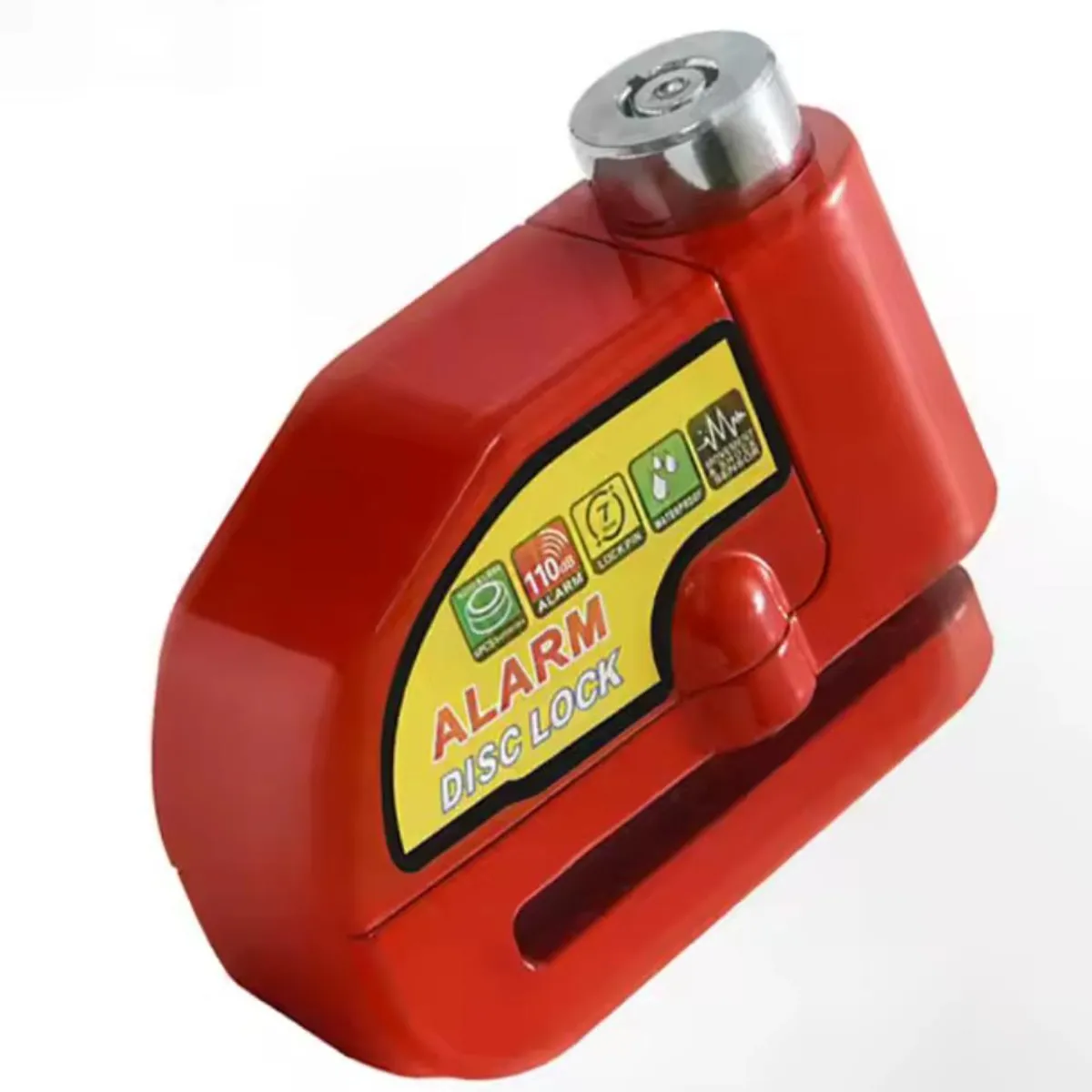GENERICO - Candado De Seguridad Para Moto Disco Con Sonido Alarma