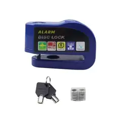 GENERICO - Candado De Seguridad Para Moto Disco Con Sonido Alarma