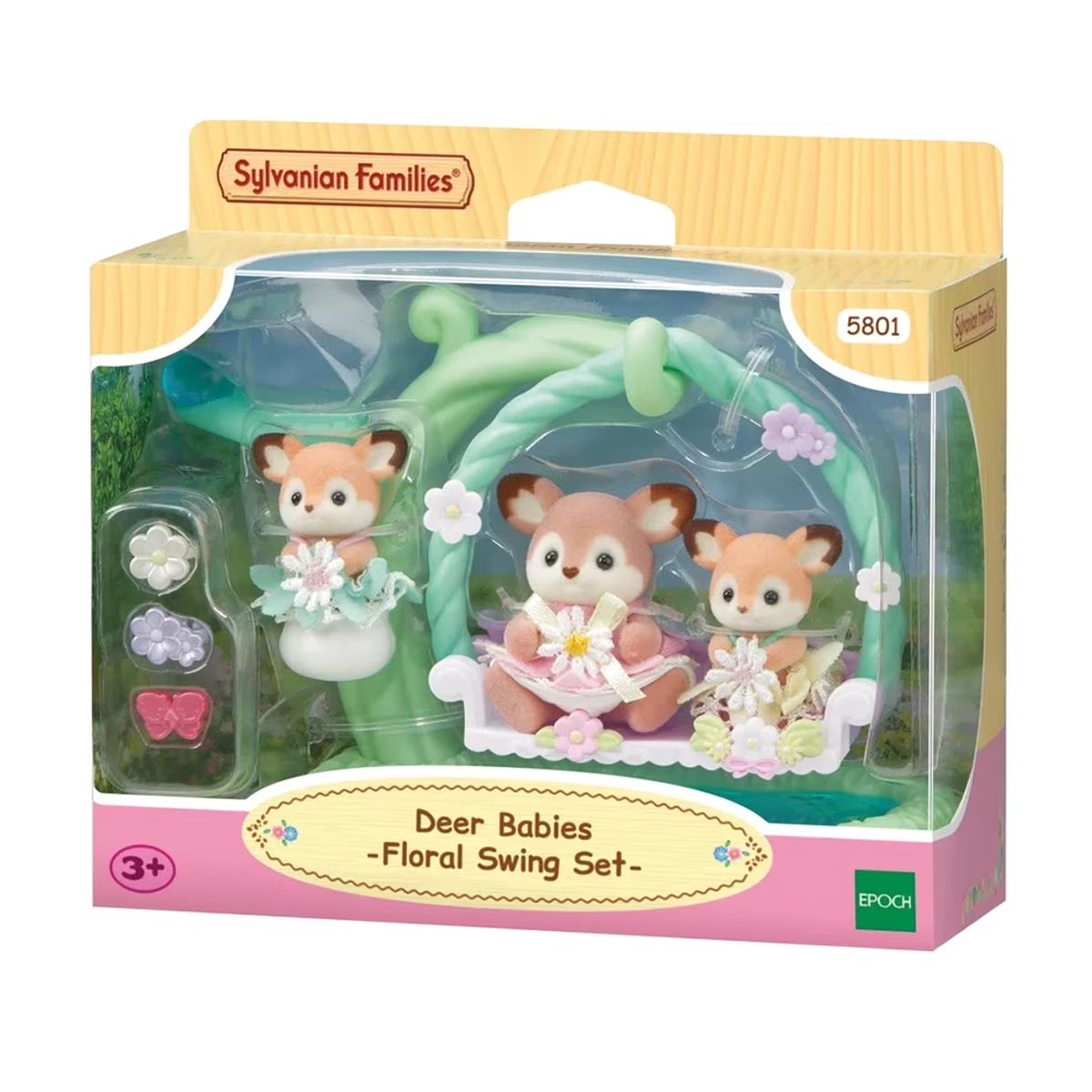 SYLVANIAN FAMILIES - Sylvanian Families Ciervos Bebés En Columpio