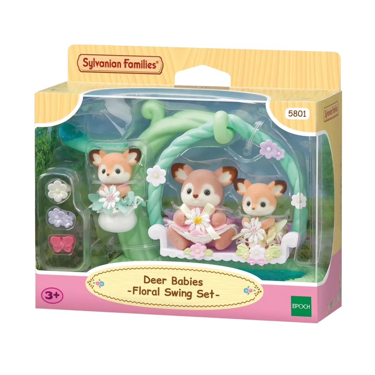 SYLVANIAN FAMILIES - Sylvanian Families Ciervos Bebés En Columpio