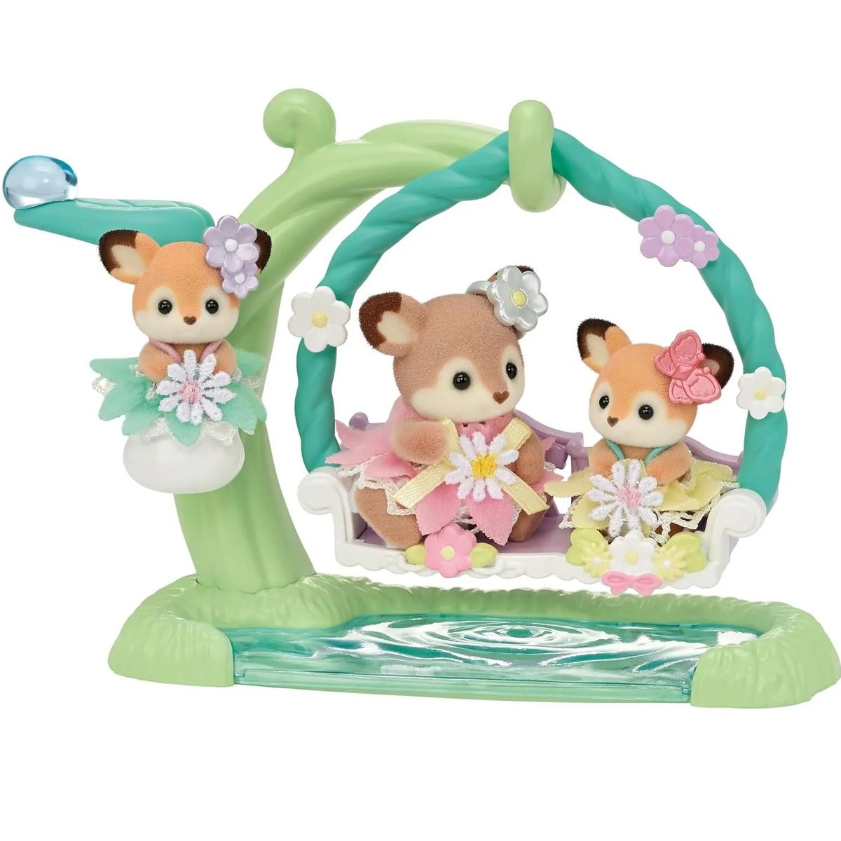 SYLVANIAN FAMILIES - Sylvanian Families Ciervos Bebés En Columpio