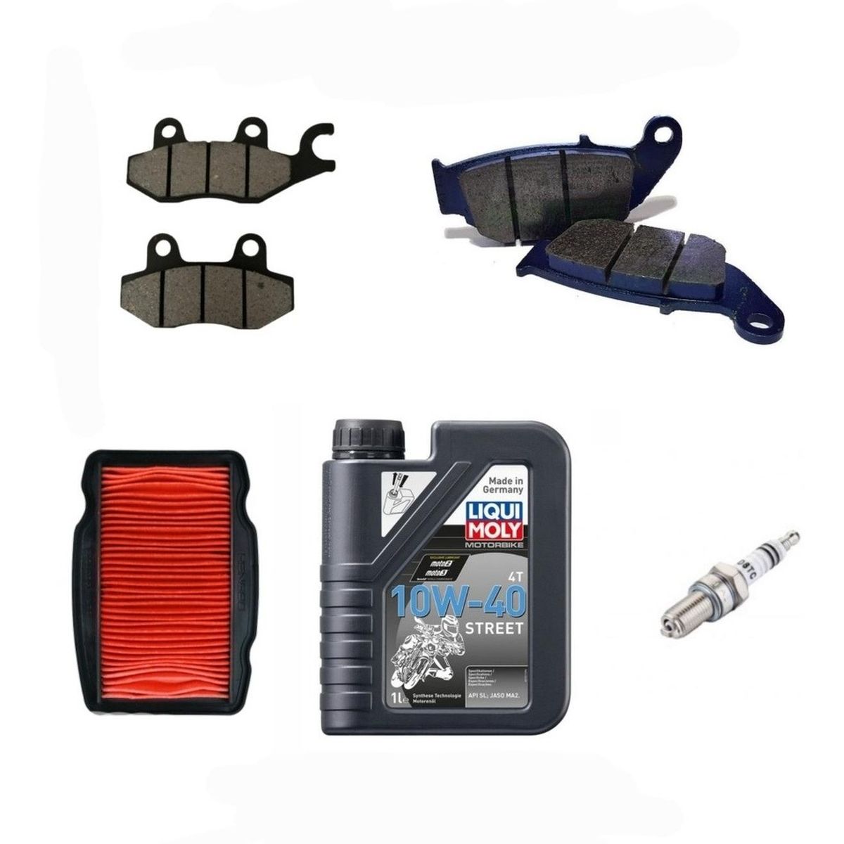 LIQUI MOLY - Kit Mantencion Moto Honda Cb190r  Invicta 150  Storm 125 - Amarillo