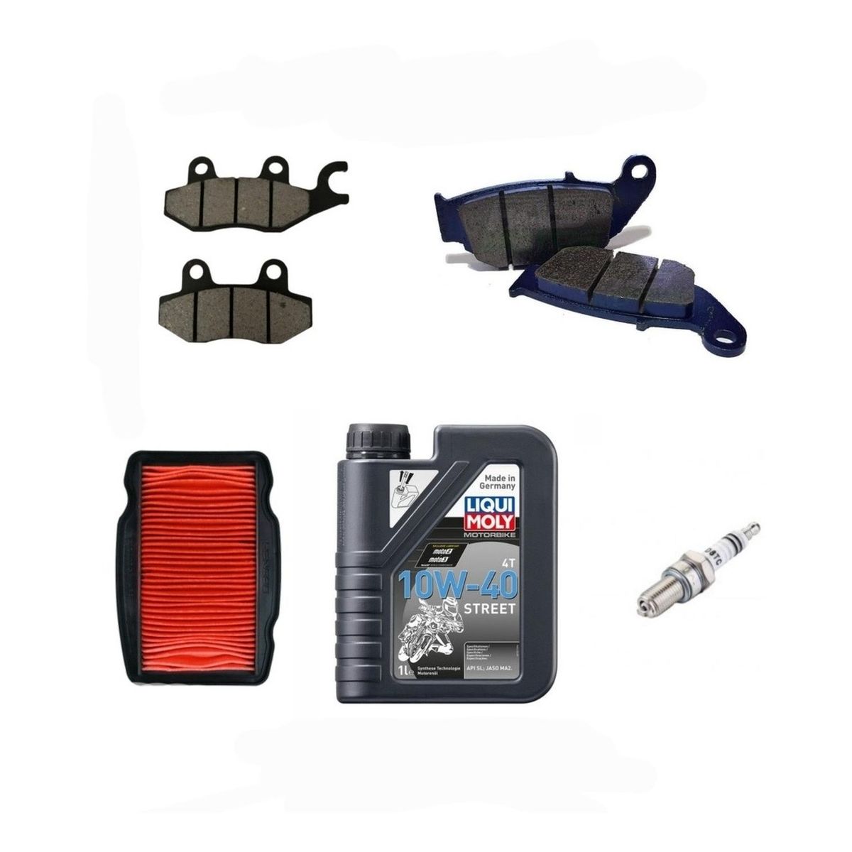 LIQUI MOLY - Kit Mantencion Moto Honda Cb190r  Invicta 150  Storm 125 - Amarillo