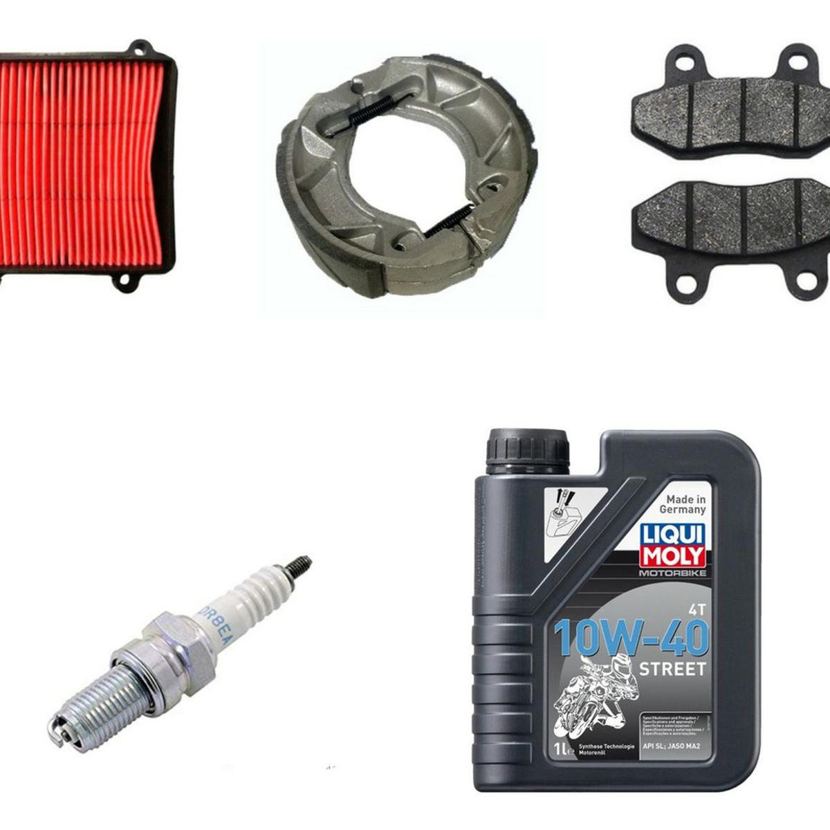 LIQUI MOLY - Kit Mantencion Moto Honda Cb190r  Invicta 150  Storm 125 - Amarillo
