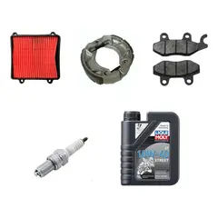 LIQUI MOLY - Kit Mantencion Moto Honda Cb190r Invicta 150 Storm 125 - Amarillo