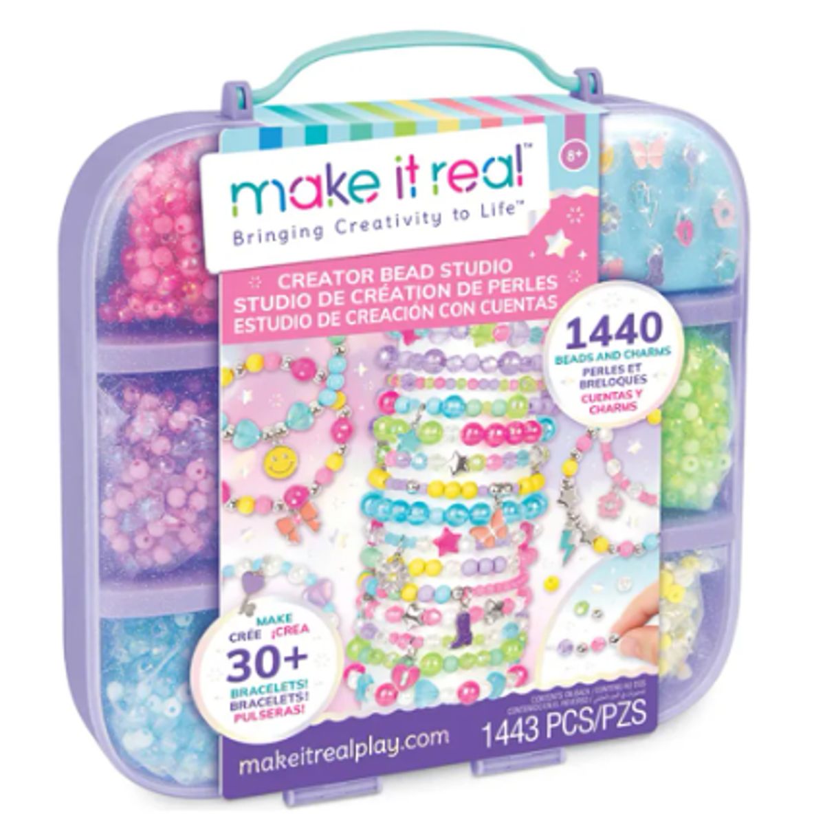 MAKE IT REAL - Crea Diseña Pulseras Y Joyas 1443pcs Make It Real
