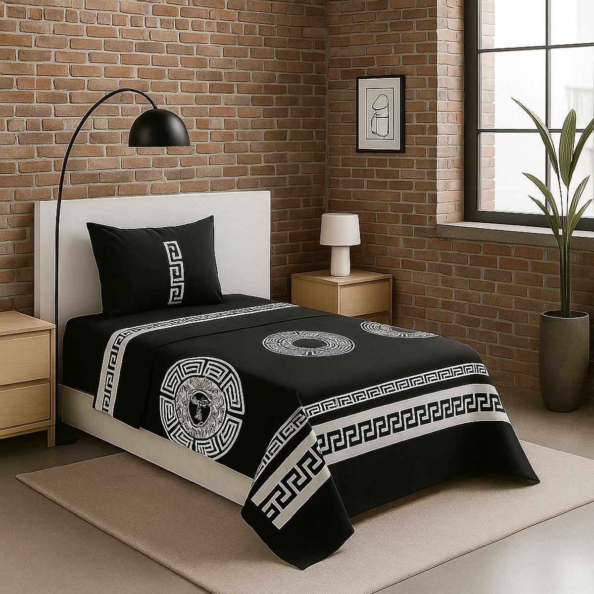 ARMONIA - Juego de sábanas 1½ 144 hilos estilo 774 básicas 7EF