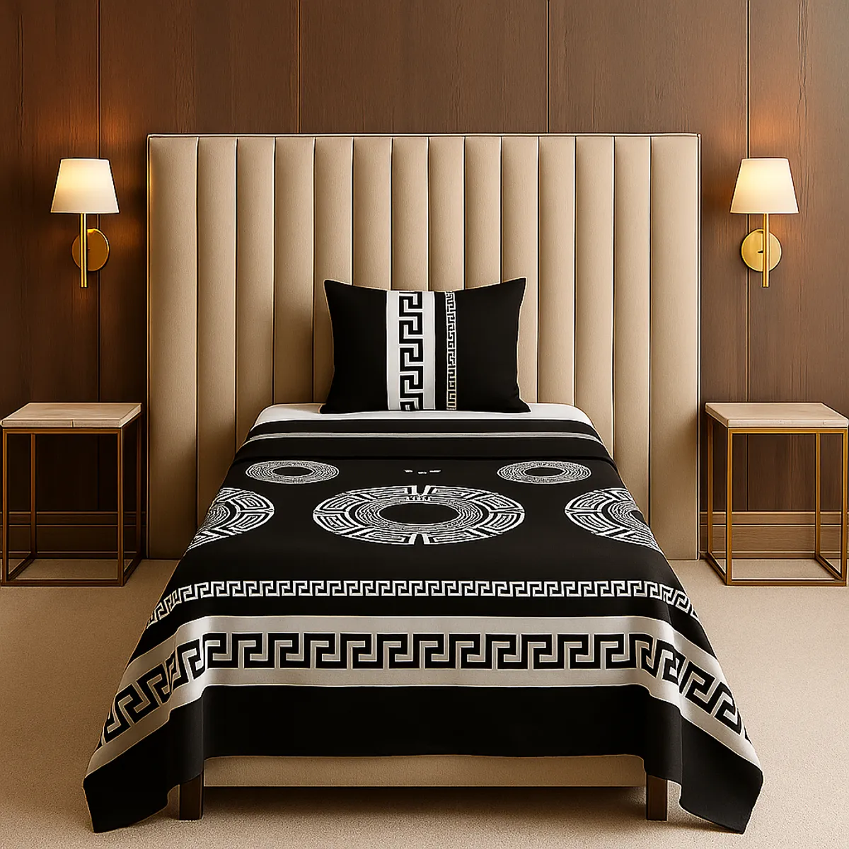 ARMONIA - Sábanas 1½ plazas 144 hilos Juego edición 772 clásicas ropa de cama 7EF