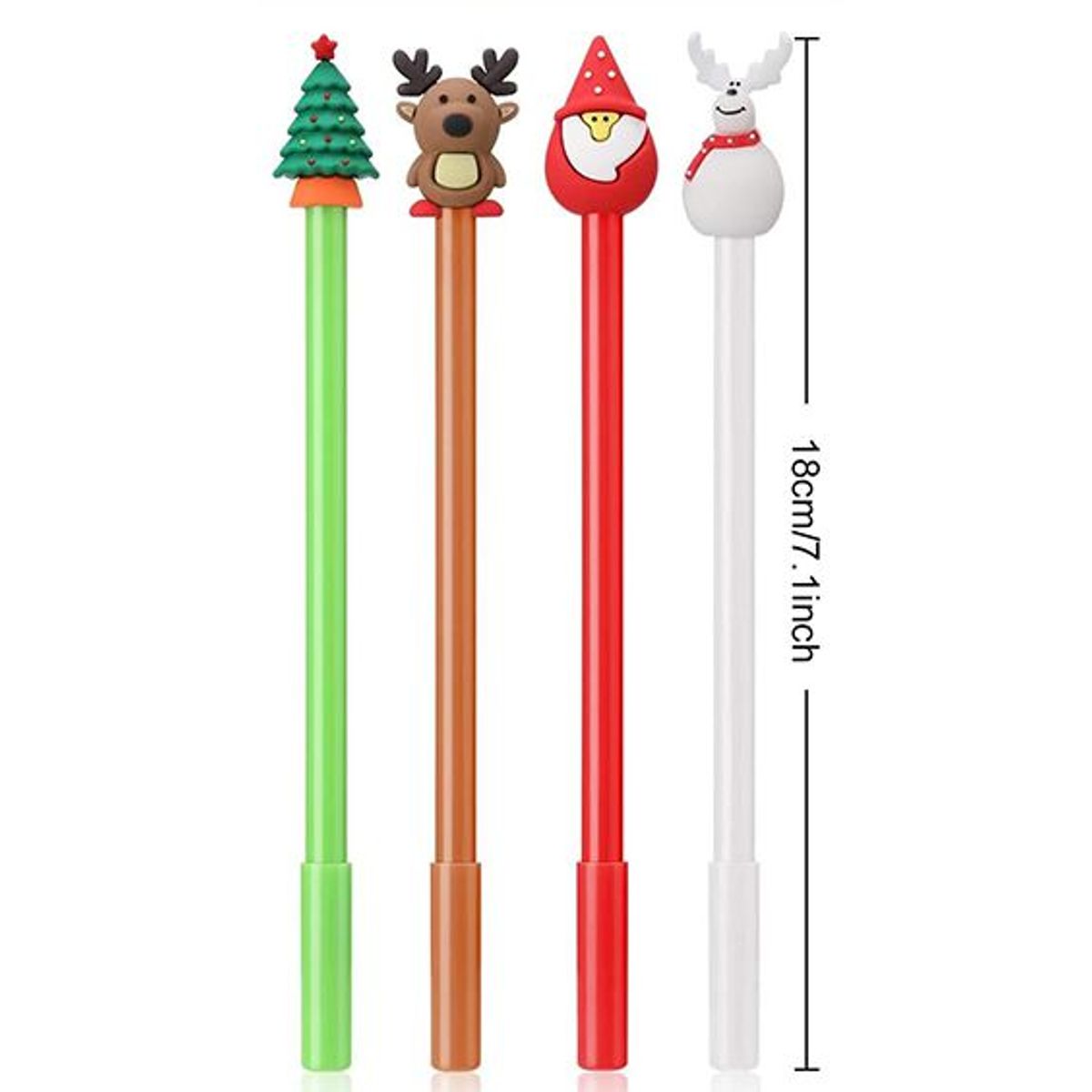 KINDA NICE - Set 36 Lápices Boligrafo Navidad Diseño Navideños 0.5mm