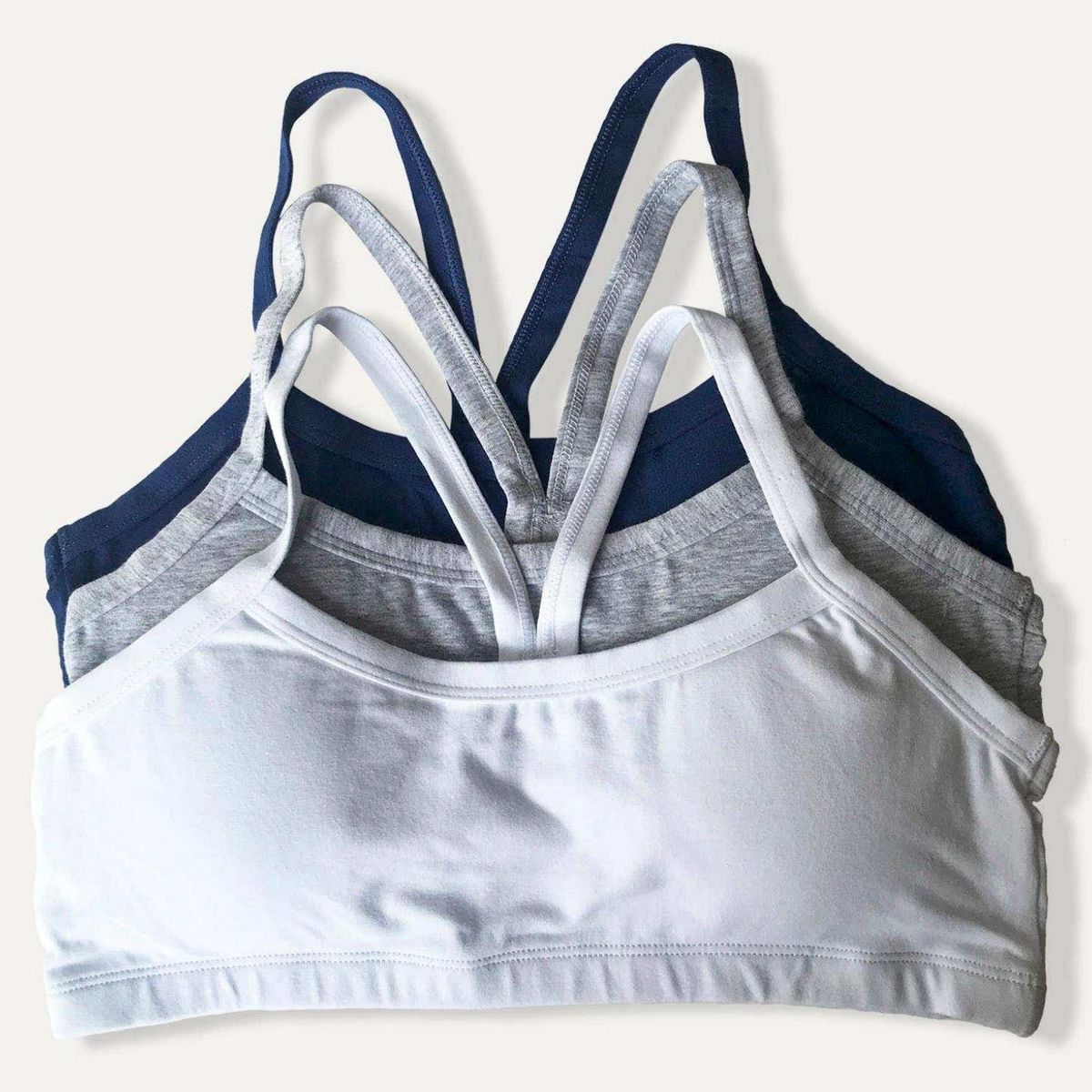 FLORES - Pack de 3 Sosten Peto Girls Mujer Flores