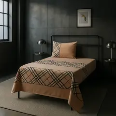 ARMONIA - Juego de sábanas 1½ 144 hilos diseño 776 básicas para dormitorio 7EF