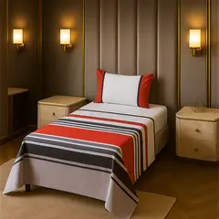 ARMONIA - Sábanas 1½ plazas 144 hilos 766 clásicas para dormitorio