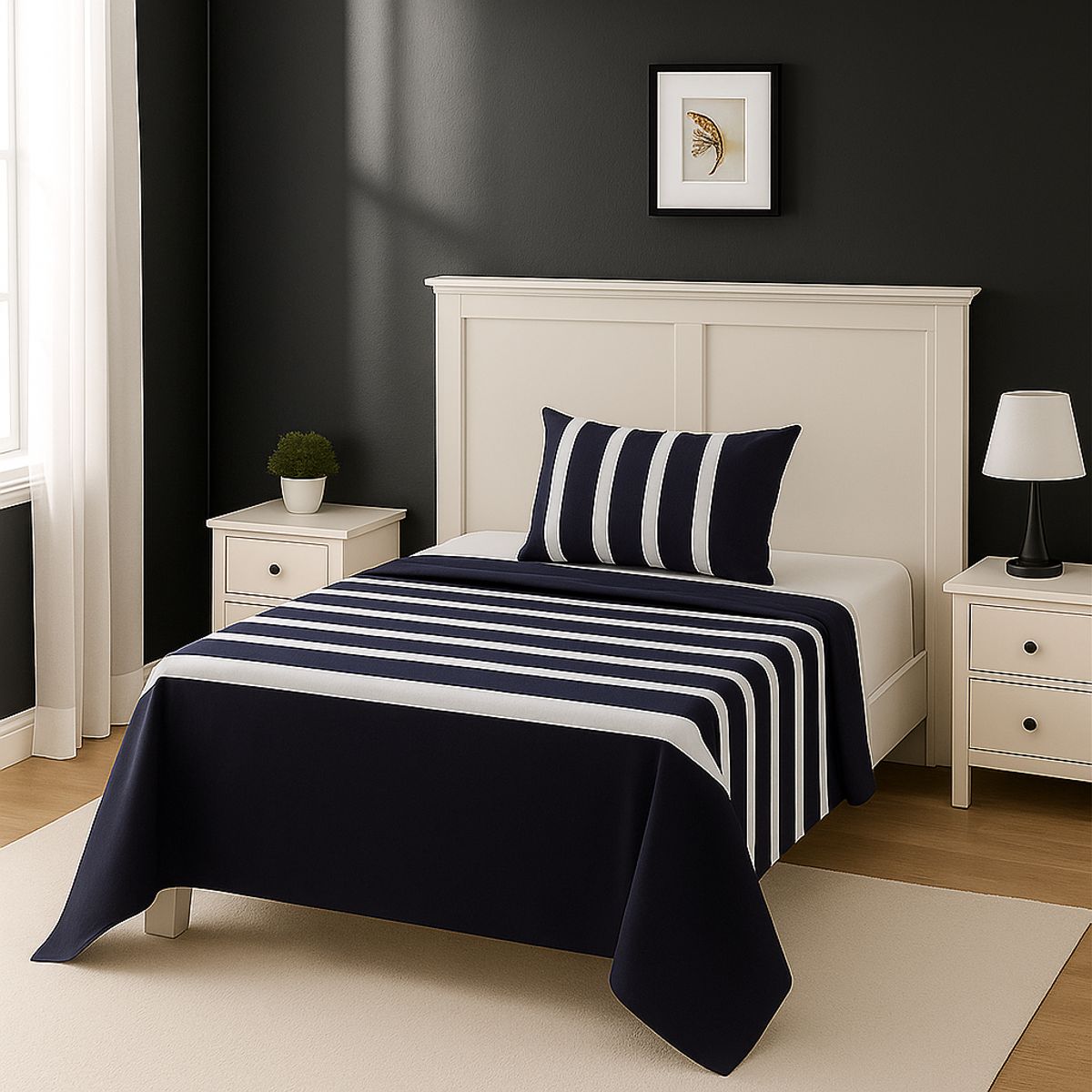 ARMONIA - Set de sábanas 1½ 144 hilos Juego edición 769 classic ropa de cama 7EF